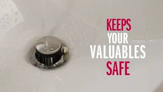 Worry-Free Drain Catch for Bathroom Faucets
