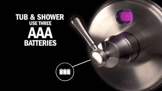 Temp2O™ Digital Shower Temperature Display Overview by Delta Faucet