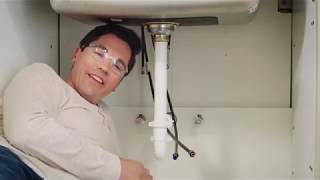 How to Install a Delta® Single Handle Widespread Kitchen Faucet with a Sink Sprayer