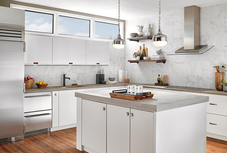 white kitchen