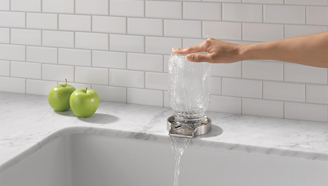 Glassrinser™ - Rince verre pour évier de cuisine – Nettoyage Zone