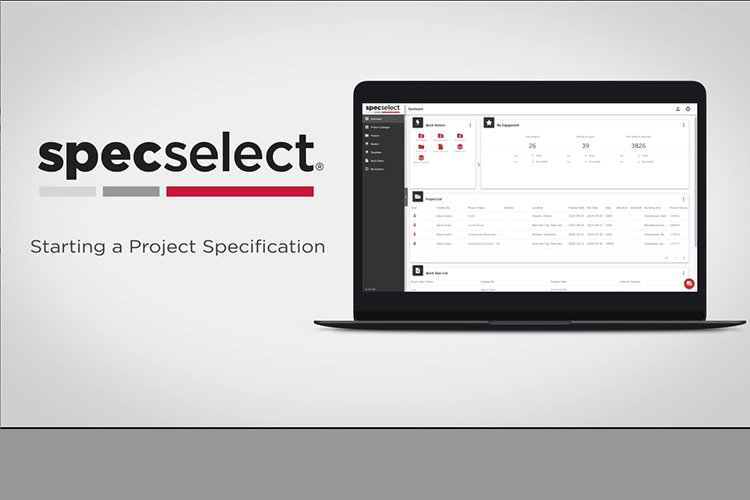SpecSelect Start a Project