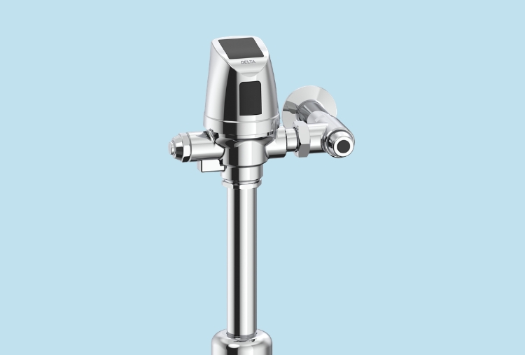 Solar Electronic Exposed Flush Valve