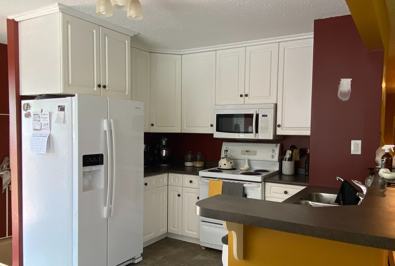 A DIY Kitchen Transformation - Before Picture
