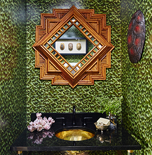 Designing small, bold bathrooms