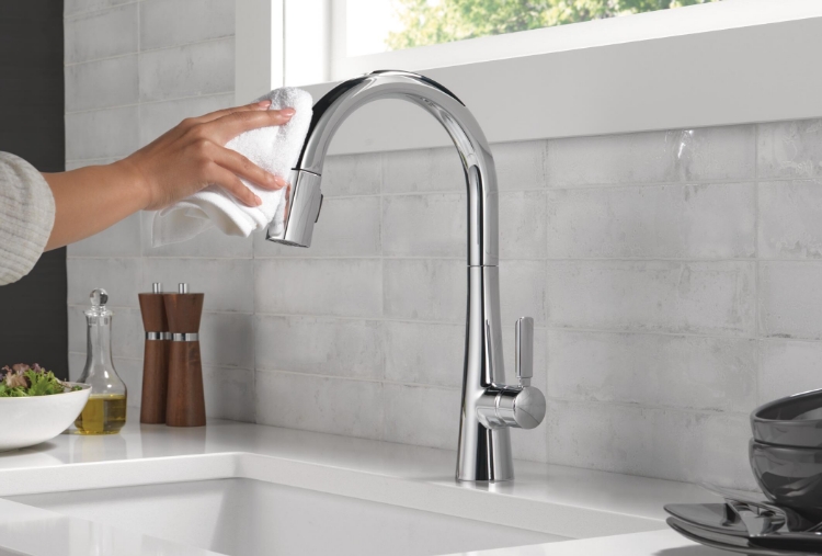 Wipe your faucet clean with Lumicoat