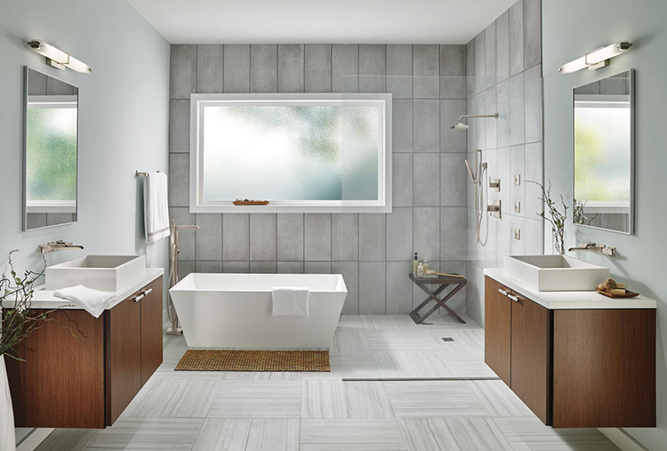 Updated Master Bathrooms